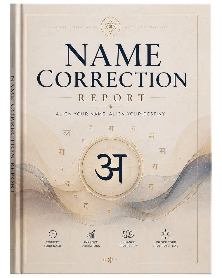 Name Correction Report