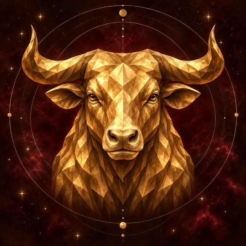 Taurus zodiac illustration